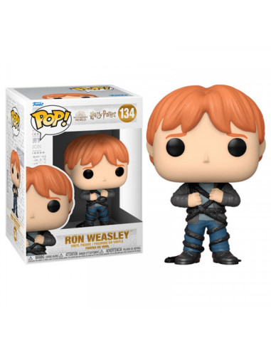 Funko pop harry potter ron weasley trampa planta piedra filosofal