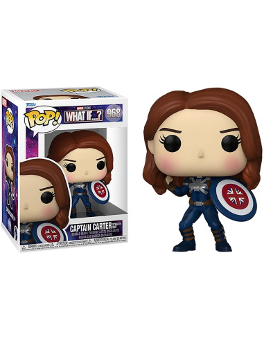 Funko pop marvel what if capitana carter stealth suit 58653