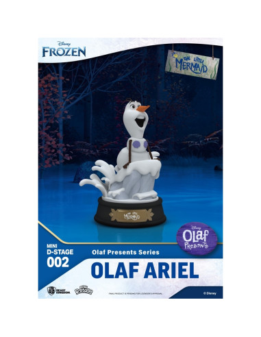 Figura beast kingdom minidstage disney olaf presenta olaf