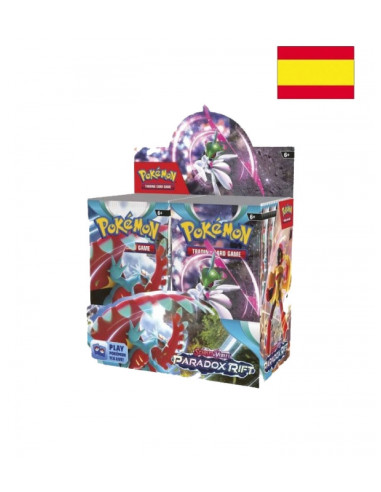 Caja de sobres pokemon tcg sv4 2023 36 unidades español