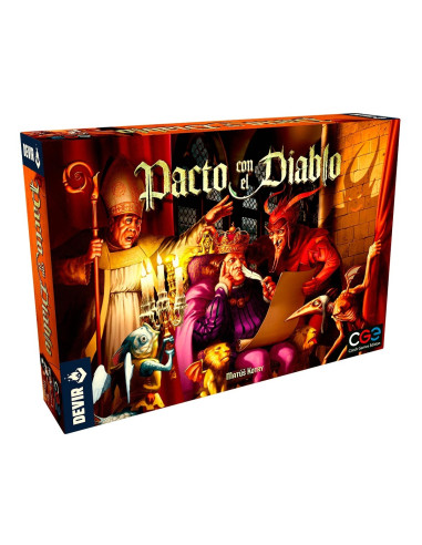 Juego de mesa devir pacto con el diablo