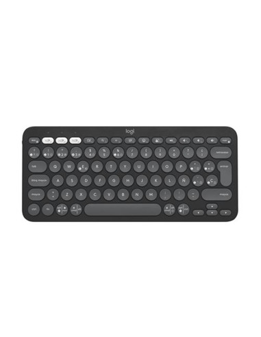 Teclado logitech pebble keys 2 k380s inalambrico grafito