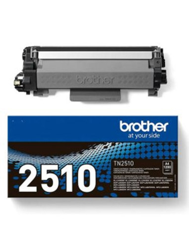 Toner brother tn2510 negro 1.200 paginas