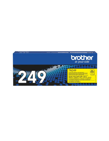 Toner brother tn249y amarillo 4000 paginas