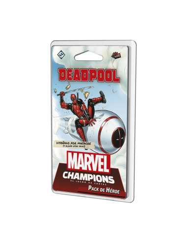 Juego de mesa marvel champions deadpool expanded edad recomendada 14 años