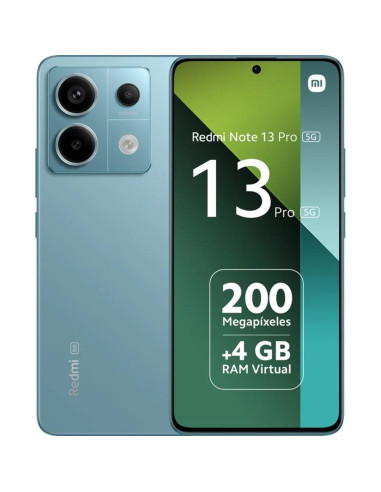 Movil xiaomi redmi note 13 pro 5g 8gb 256gb azul