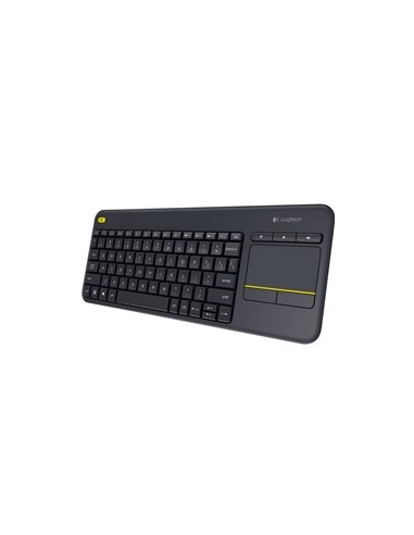 Teclado logitech k400 plus touch keyboard negro wireless inalambrico