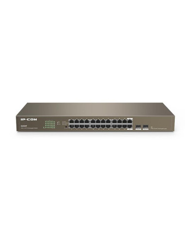 Switch ip - com 24 puertos switch ip - com 24 puertos switch 24p tenda - ipcom 1000 g1024f +2p sfp rack