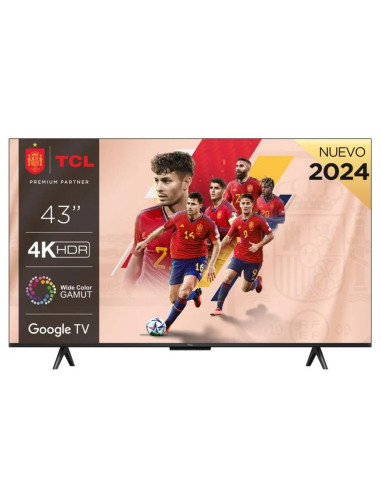 Tv tcl 43pulgadas led 4k uhd -  43p755 -  google tv