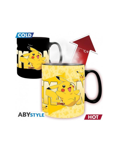 Taza abystyle pokemon pikachu 460 ml