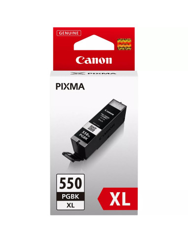 Cartucho tinta canon pgi 550 xl pgbk negro pigmentado  mg5450 - ip7250