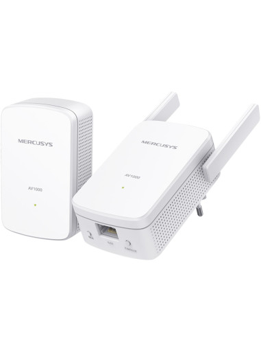 Kit de repetidores wifi mercusys mp510 kit av1000 gigabit -  300mbps -  pack 2 unidades