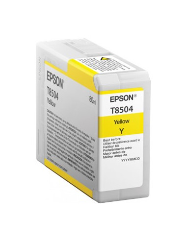 Cartucho tinta epson c13t850400 singlepack amarillo