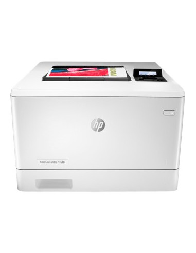 Impresora hp laser color laserjet pro m454dn a4 -  27ppm -  256mb -  usb -  red -  duplex impresion