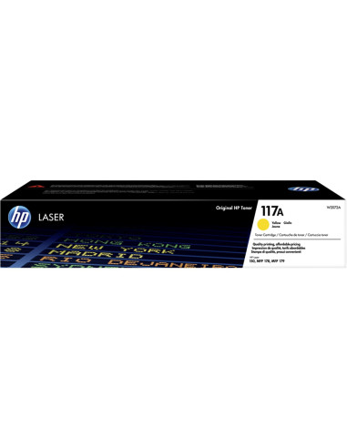 Toner hp 117a w2072a amarillo 700 paginas