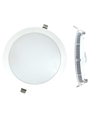 Bombilla led silver electronic downlight 18w -  4000k -  1.450 lm -  120º -  luz neutra -  blanco -  a+