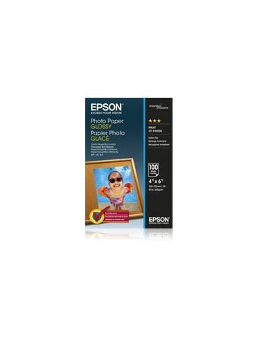 Papel foto epson s042548 glossy 10x15 100hojas