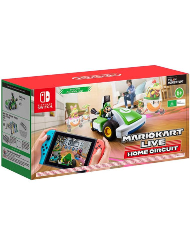 Juego nintendo switch -  mario kart live: home circuit (luigi)