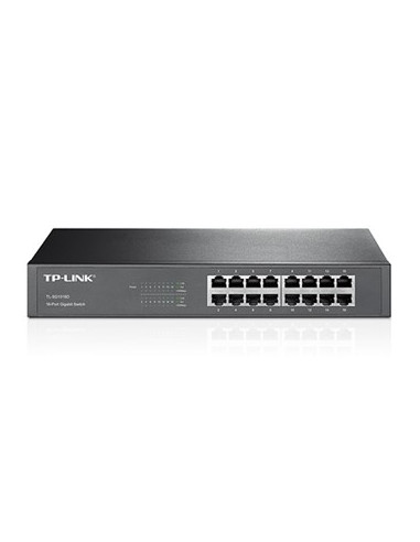 Switch 16 puertos 10 - 100 - 1000 tp - link tl - sg1016d