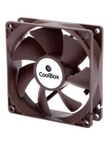 Ventilador auxiliar coolbox 8cm - 1600rpm - color negro