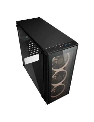 Caja sharkoon tg4 rgb atx 2xusb3.0 sin fuente