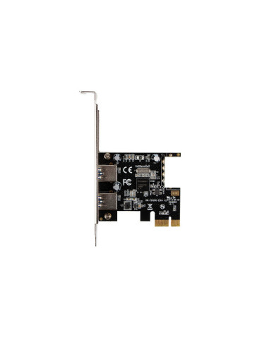 Tarjeta pci lanberg express 2x usb 3.1 gen1 hembra low profile bracket