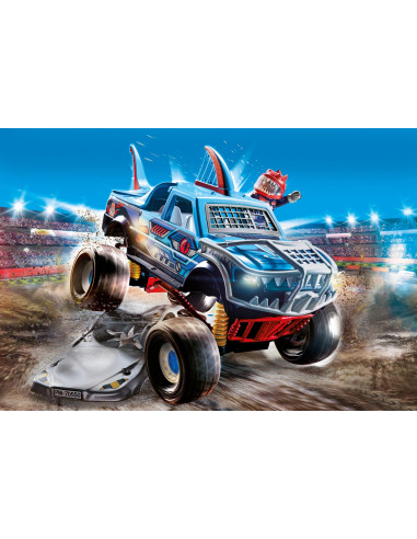 Playmobil stuntshow monster truck shark