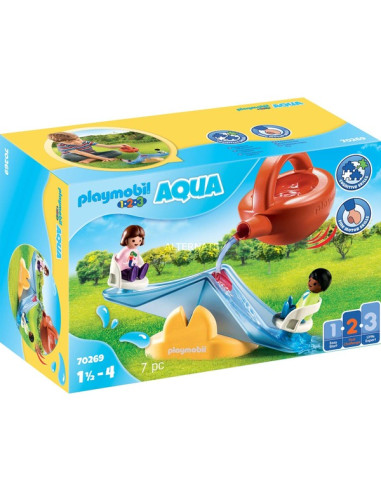 Playmobil aqua 1.2.3 balancin acuatico con regadera