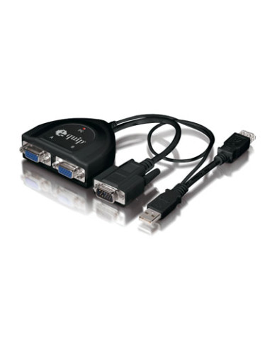 Splitter equip vga 2 puertos 450mhz alimentado por usb