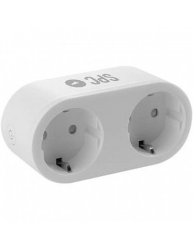 Enchufe inteligente spc clever plug dual 2xschuko -  spc iot -  comando voz