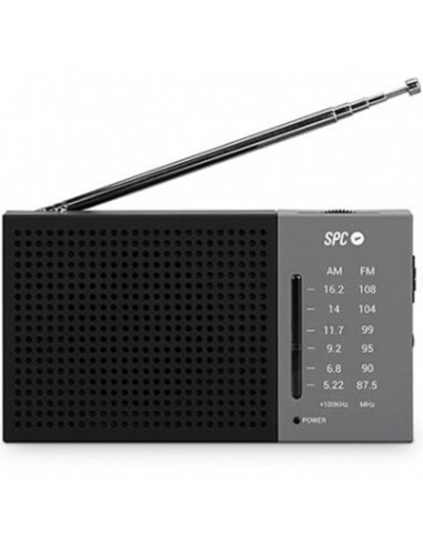 Radio fm spc jetty lite radio fm -  am -  control volumen -  antena telescopica -  in 3.5mm