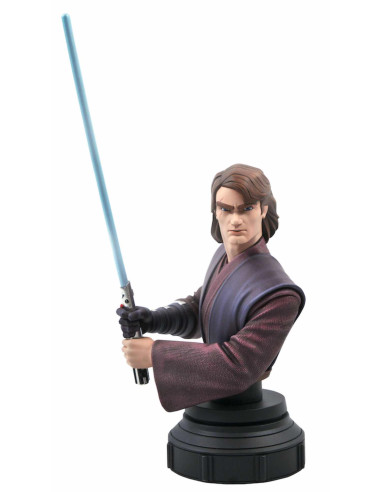 Figura busto resina gentle giant star wars the clone wars anakin skylwalker 1 - 7 escala