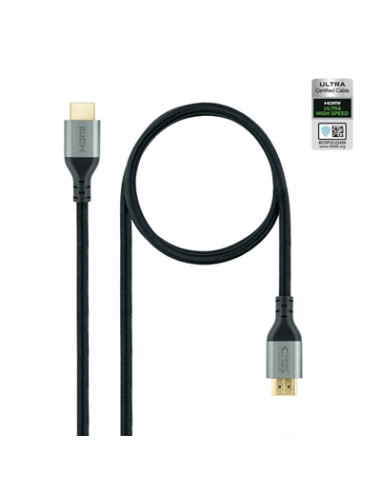 Cable hdmi 2.1 nanocable 8k 3m -  macho - macho