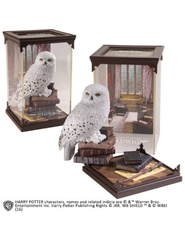 Figura the noble collection harry potter criaturas magicas hedwig