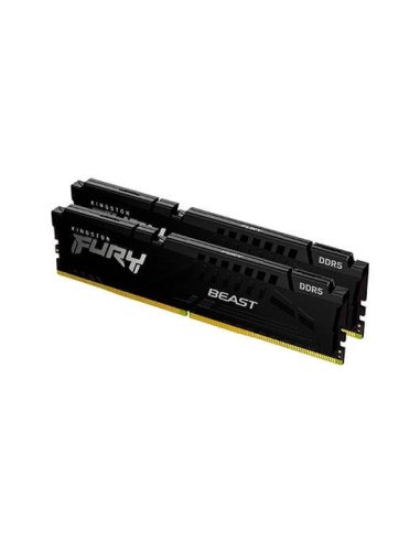 Memoria ram ddr5 32gb 2 x 16gb kingston - 5600mhz - pc5 44800 - fury beast - cl 40 - 1.25v