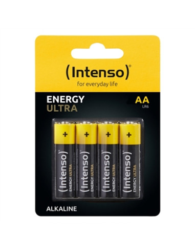 Pack de pilas alcalinas intenso energy ultra aa lr06 4 unidades