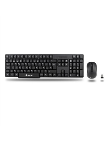 Kit teclado + mouse raton ngs euphoria kit wireless inalambrico