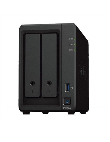 Grabador digital synology dva1622 nvr 4k ia