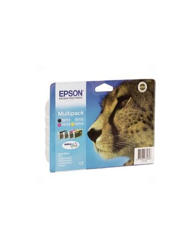 Multipack tinta epson c13t07154012 stylus d78 -  92 -  120 -  dx40x0 -  44x0 -  50x0 -  60x0 -  74x0 -  guepardo