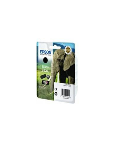 Cartucho tinta epson t243140 negro xl para epson xp - 750 c13t24314010 -  elefante