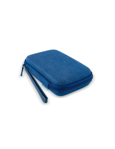 Funda caja externa tooq para disco duro 2.5pulgadas azul pacifico