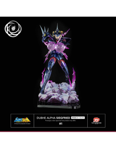 Figura tsume art saint seiya dubhe alpha siegfried resina escala 1 - 6 ikigai