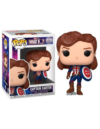 Funko pop marvel what if capitana carter 55811