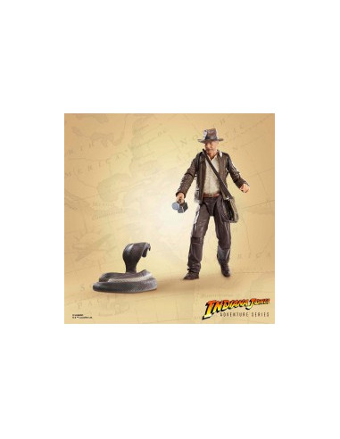 Figura hasbro indian jones adventure series -  indiana jones dial del destino