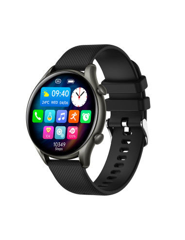 Reloj smartwatch my phone watch el black 1.32pulgadas