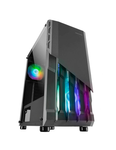 Caja ordenador mars gaming mcx2 atx rgb completa negro