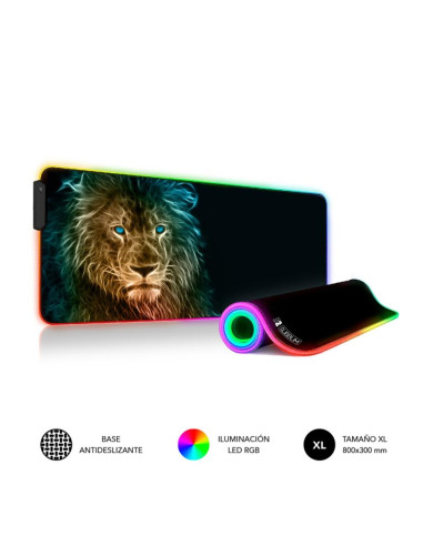 Alfombrilla subblim lion 80x30 cm rgb antideslizamiento