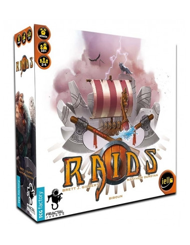 Juego de mesa raids vikingos pegi 10