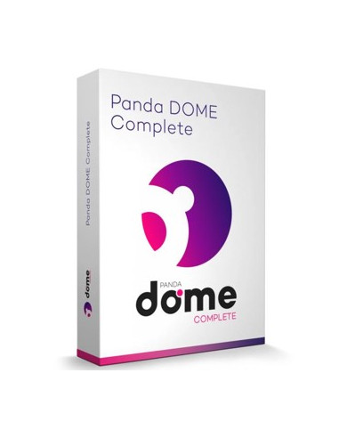 Antivirus panda dome complete dispositivos ilimitados 1 año caja