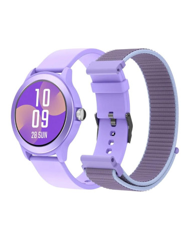 Smartwatch spc smartee duo vivo 1.27pulgadas violeta + correa